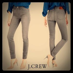 J.Crew Lookout High Rise Skinny Gray Jean